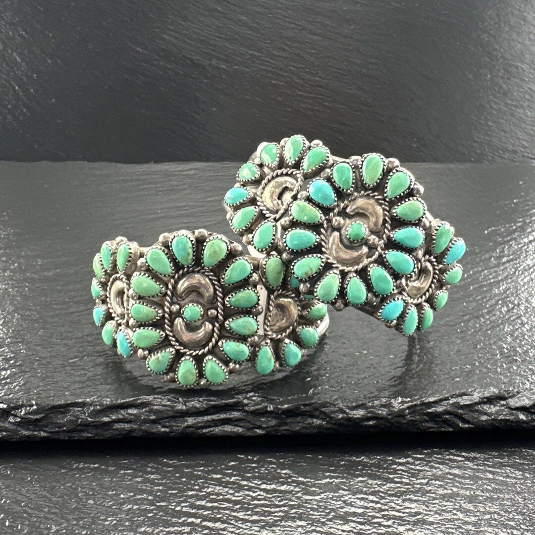 Victor Moses Begay Navajo Sterling Silver Cuff Bracelet Petit