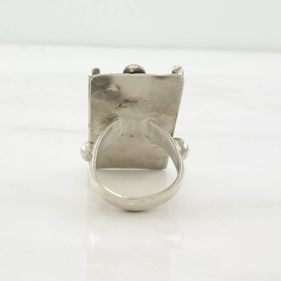 Turquoise Statement Ring: Native American Style -… - image 6