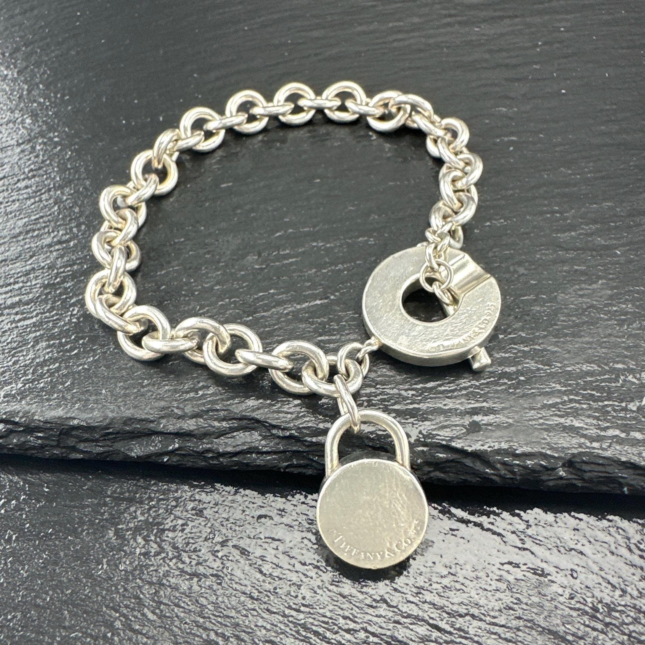 ティファニー スターリングシルバー リンクブレスレット