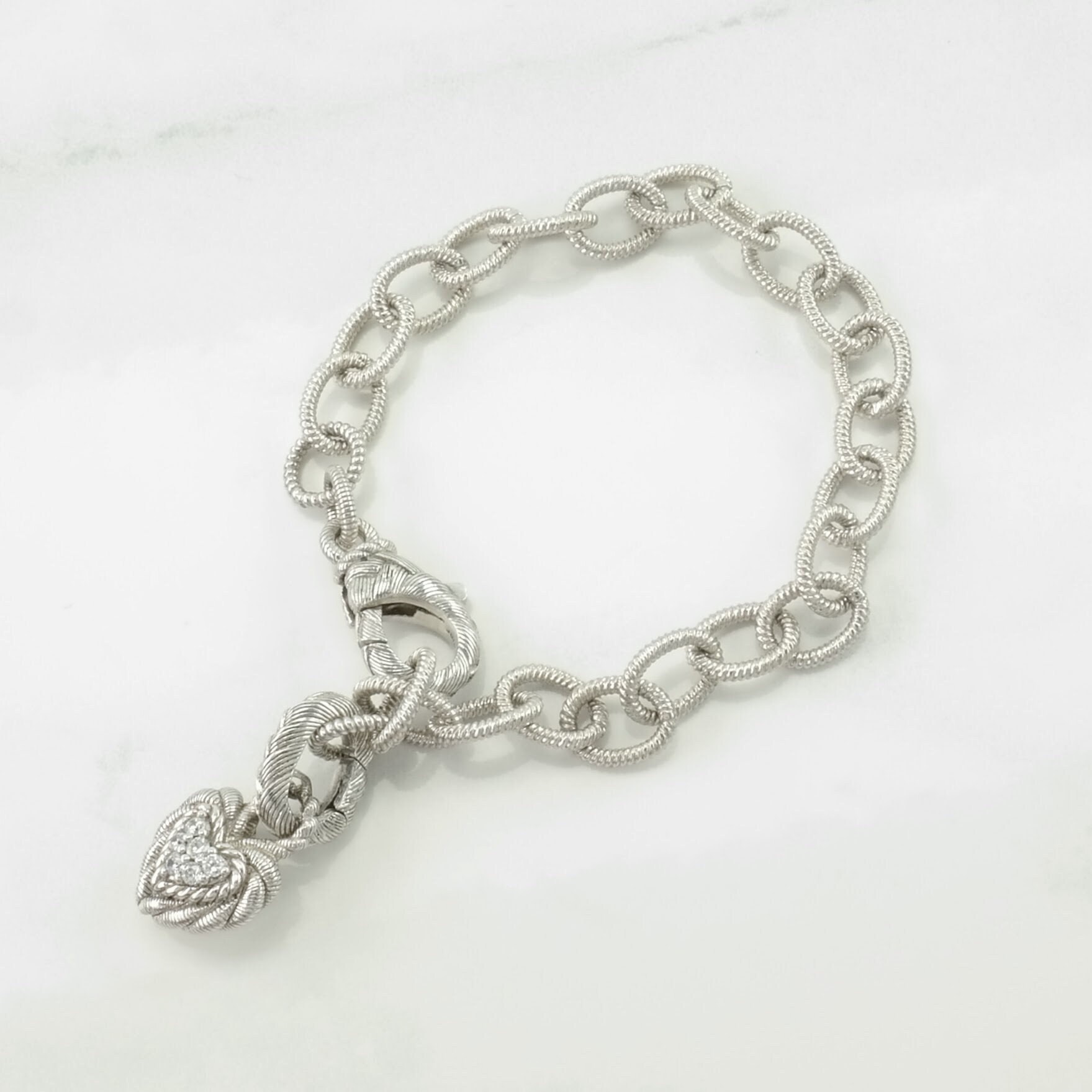 Judith ripka charm bracelet hot sale