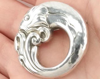 ジョージ ジェンセン シルバー ブローチ | ヴィンテージ