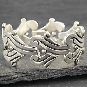 Taxco Sterling Silver Bracelet Modernist