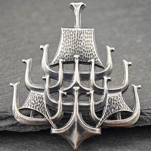 David Andersen シルバー925 ヴィンテージ 北欧 ノルウェー製 Vintage David Andersen Viking Pendant Brooch – Vintage Jewelry Girl