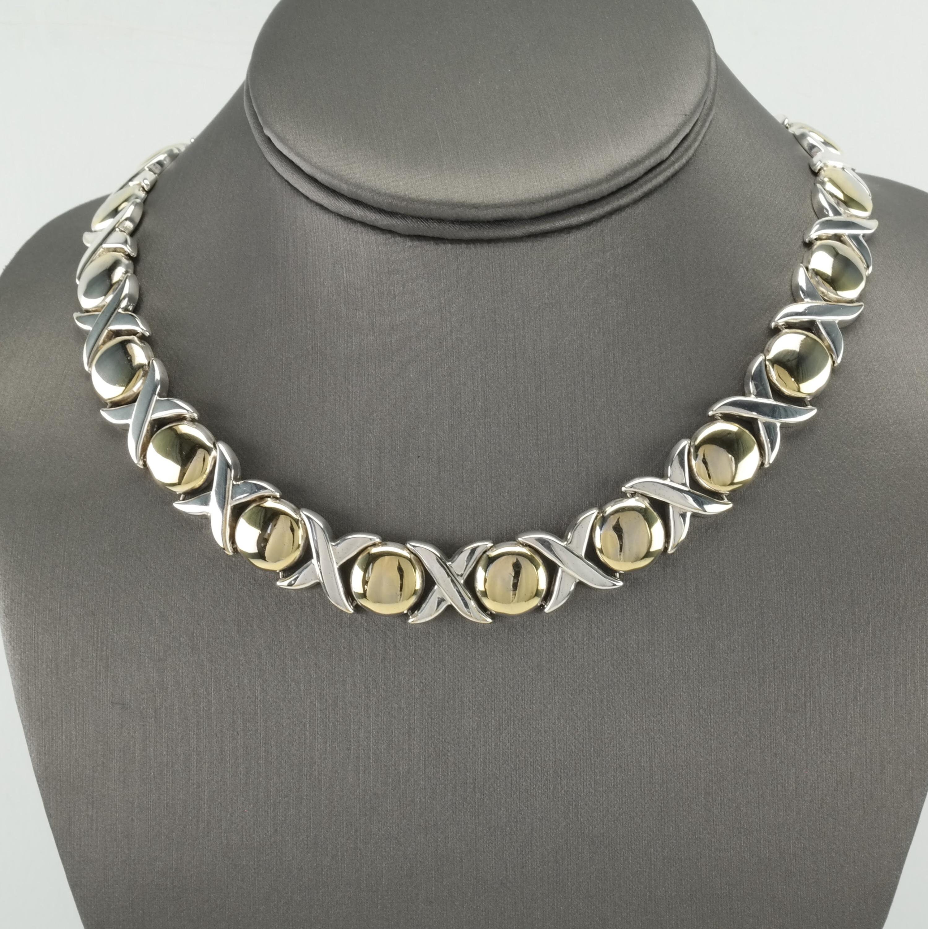 アクセサリー Silver 925 vintage necklace Sterling Silver 925 Long Unique Etched Design Chain Necklace