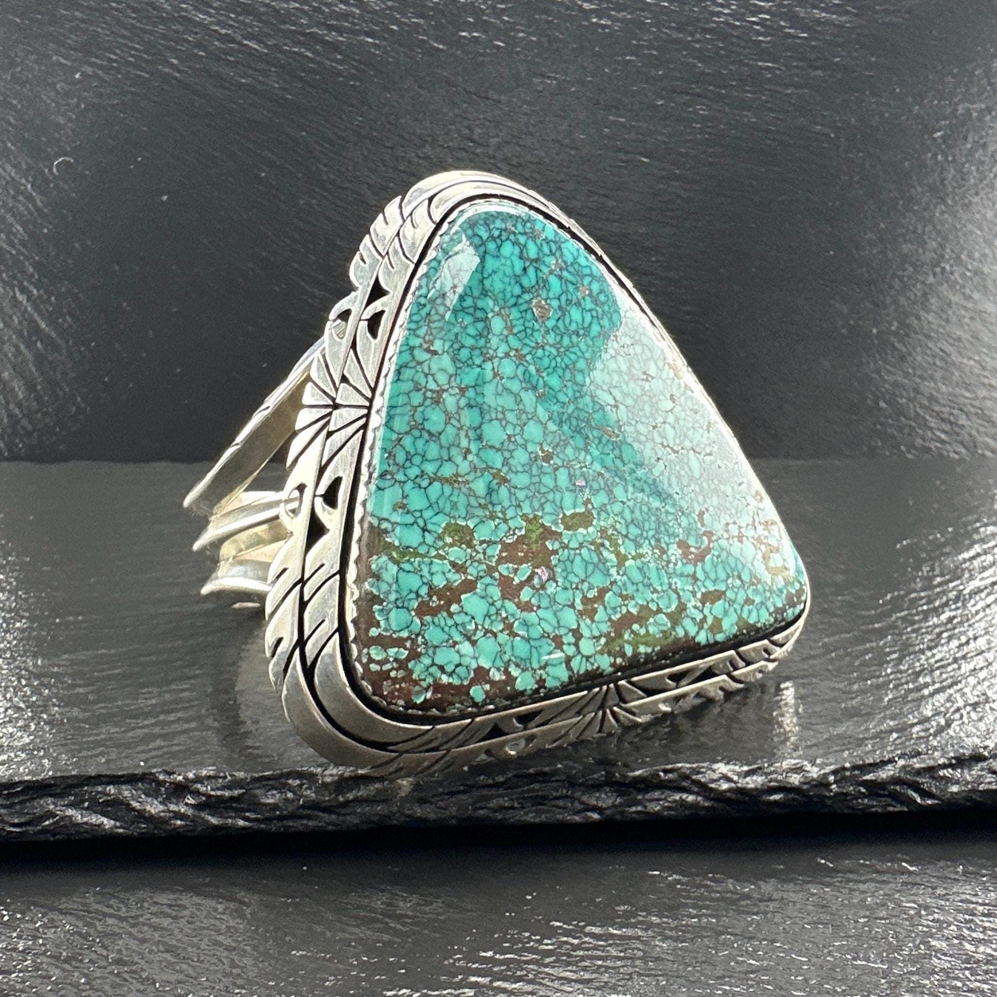 スパイダーウェブターコイズ ネイティブアメリカン スターリング