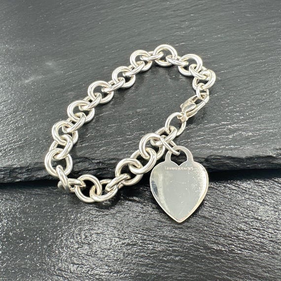 アクセサリー TIFFANY&Co. heart link bracelet 750/925 Tiffany & Co. Heart Link Bracelet 18K Gold 750 ＆ Sterling