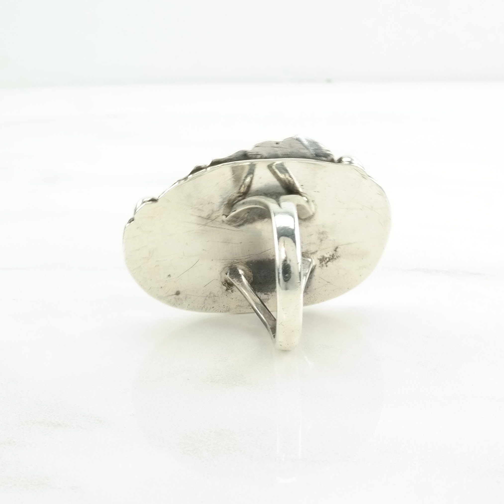 ヴィンテージ ネイティブsterling silver ターコイズリング®️658 ヴィンテージ ネイティブ アメリカン シルバー リング