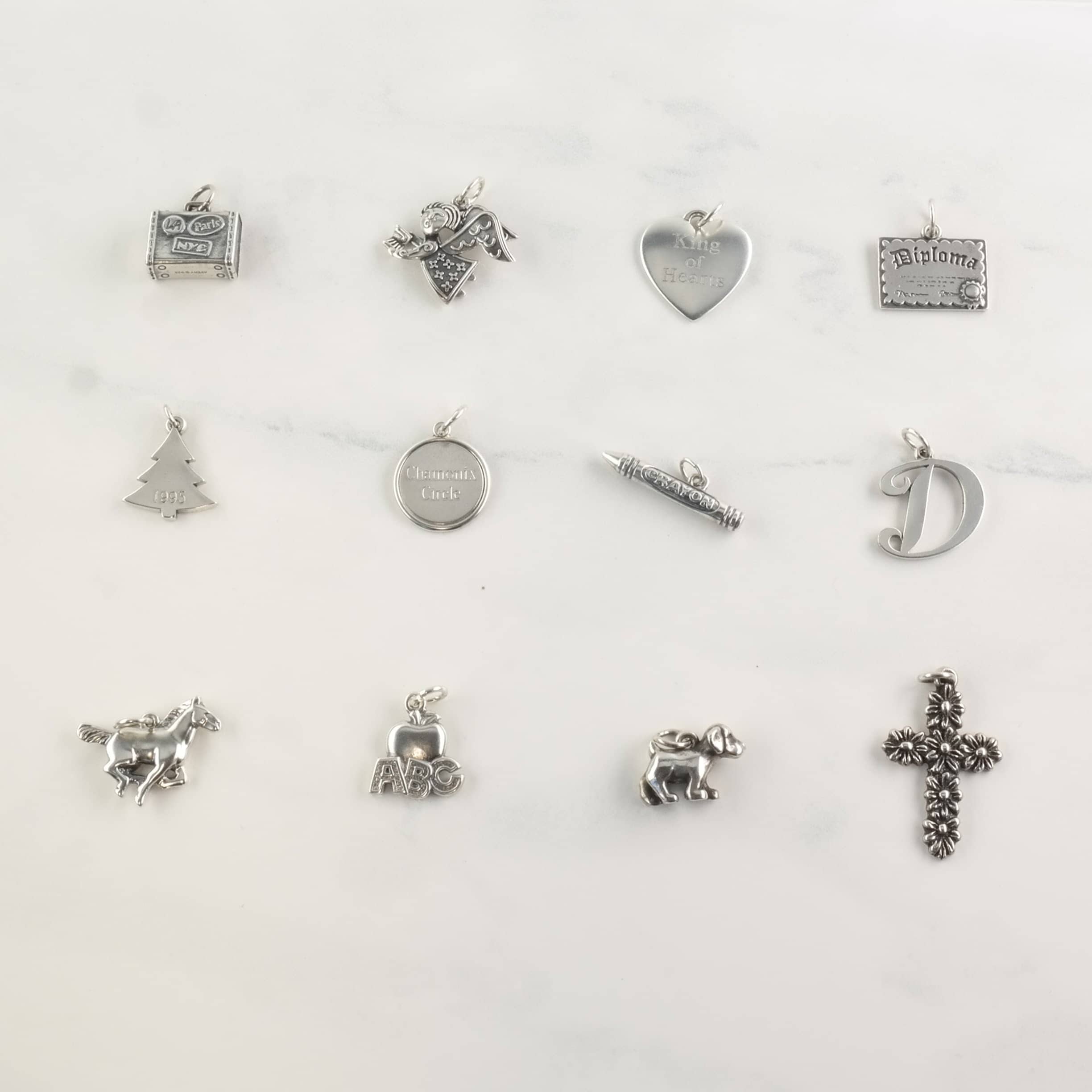 Charms for Valentine's Day #JamesAvery  James avery charm bracelet, James  avery charms, Diamond bracelet design