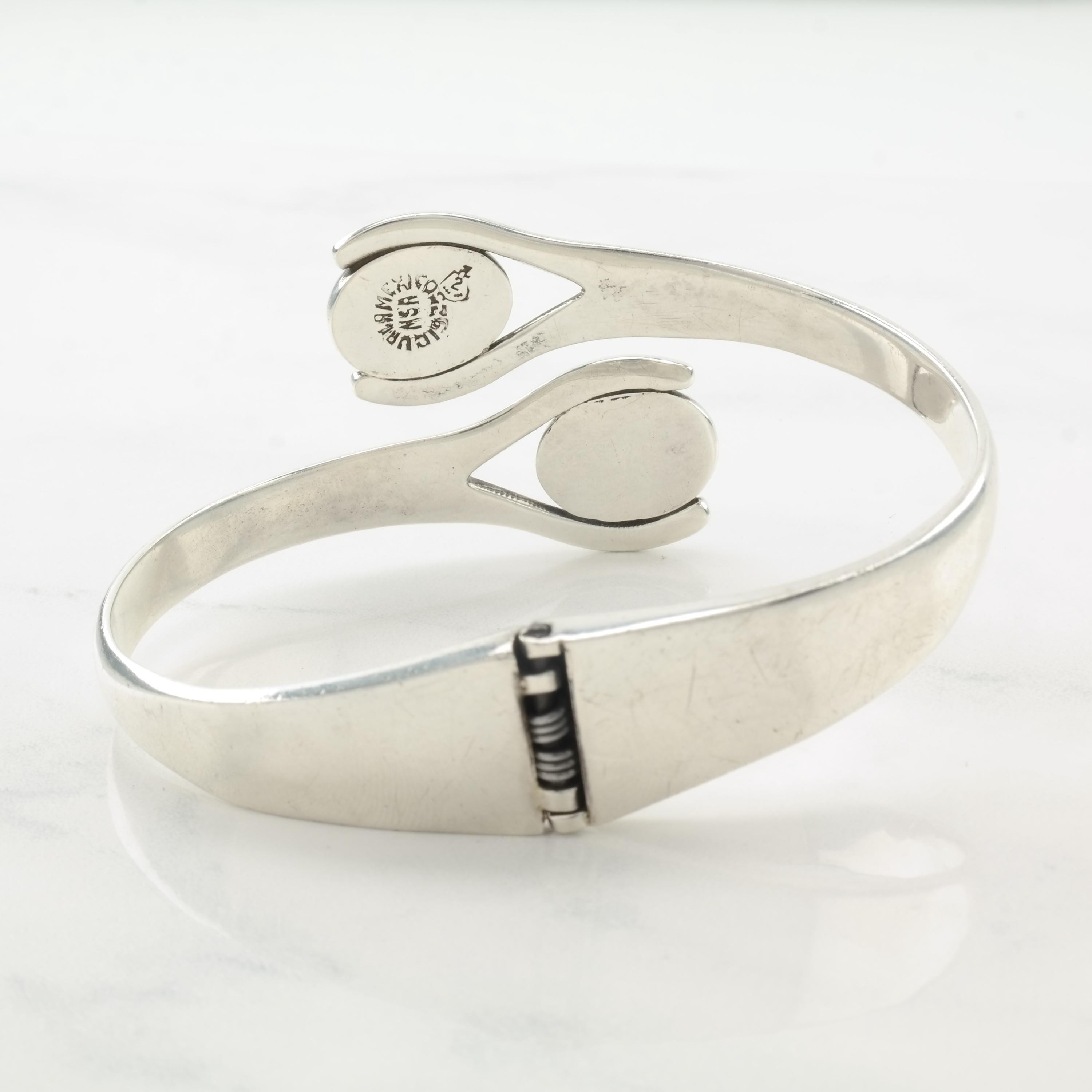 ヴィンテージ タスコ スターリングシルバー バングル ブレスレット