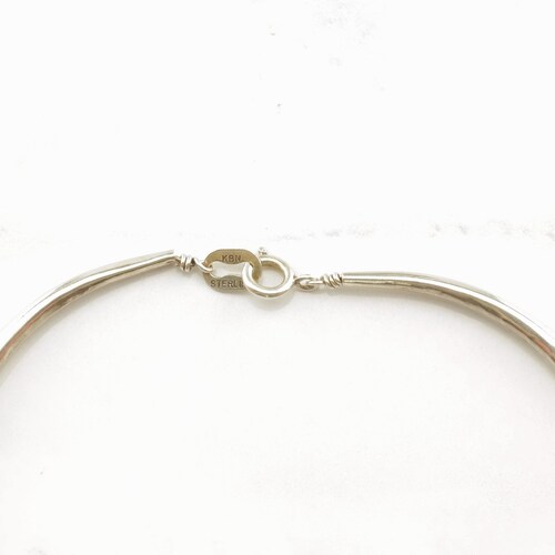 Vintage Kabana 30 Strand Southwest shops Liquid Silver Necklace Sterling