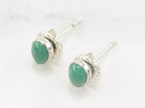 Carolyn Pollack Sterling Silver Green Turquoise D… - image 3