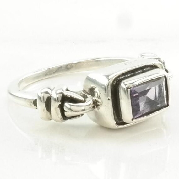 Silpada Amethyst Statement Ring: Sterling Silver … - image 3