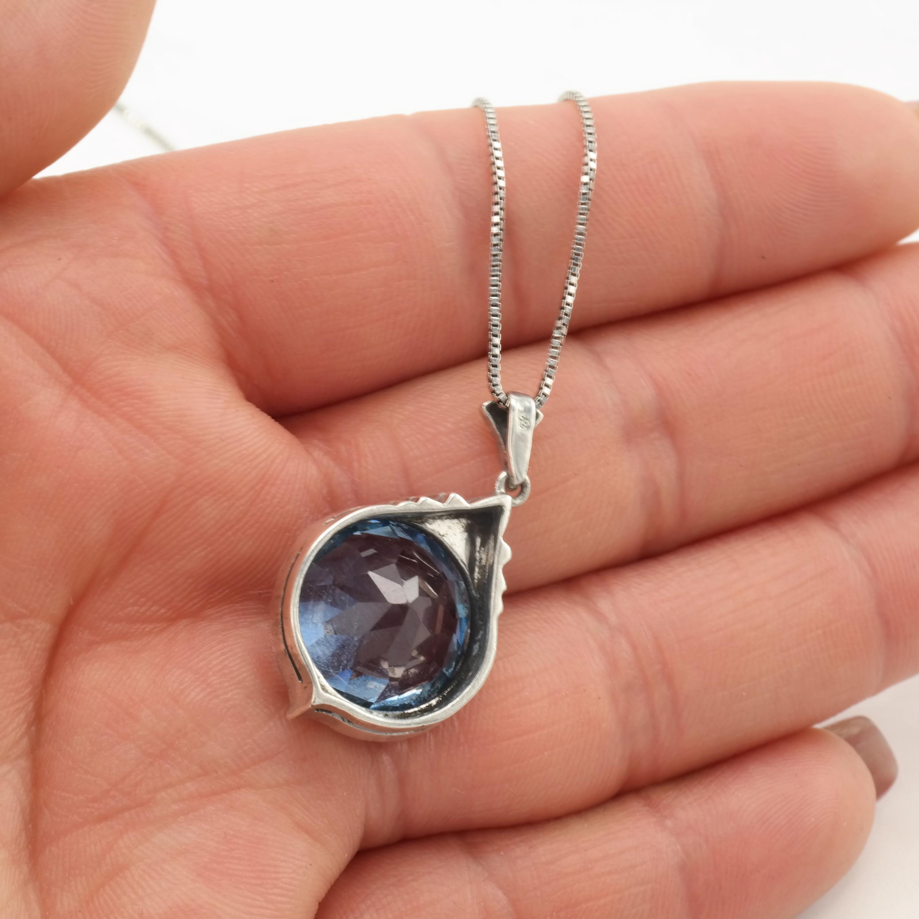 アクセサリー RL 925 Round Top Necklace Vintage 90's s-l400.jpg