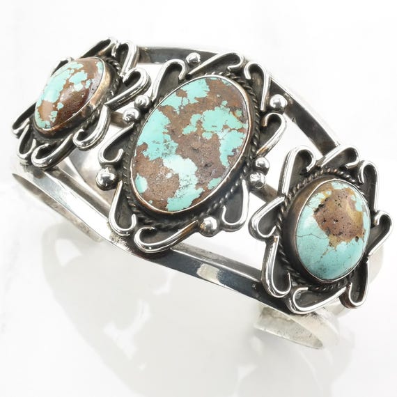 Number Eight Turquoise Native American Sterling Silve Gem Number eight turquoise native american sterling silve gem