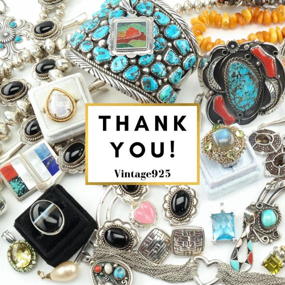 Turquoise Statement Ring:  Native American Style … - image 11