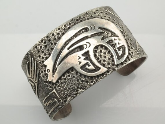 Sterling Silver Cuff Bracelet - image 3