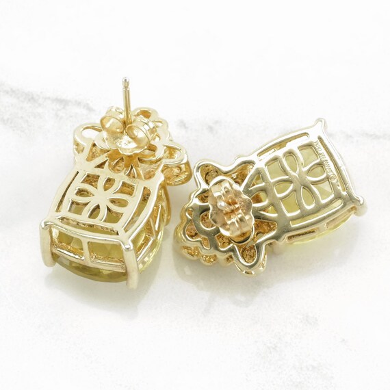 Sevan Sterling Silver Lemon Quartz, Topaz Earring… - image 6