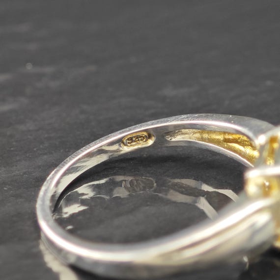 Emerald-Cut Ametrine Solitaire Ring Sterling Silv… - image 8