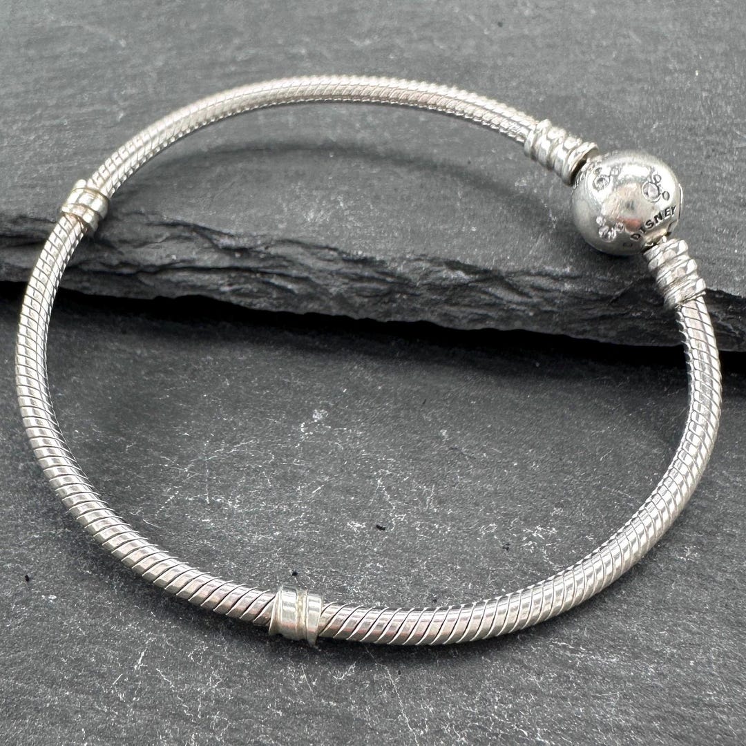 パンドラ ディズニー ミッキーのブレスレット19センチ シルバー PANDORA ミッキーブレスレット19cm 100周年 シルバー ディズニー