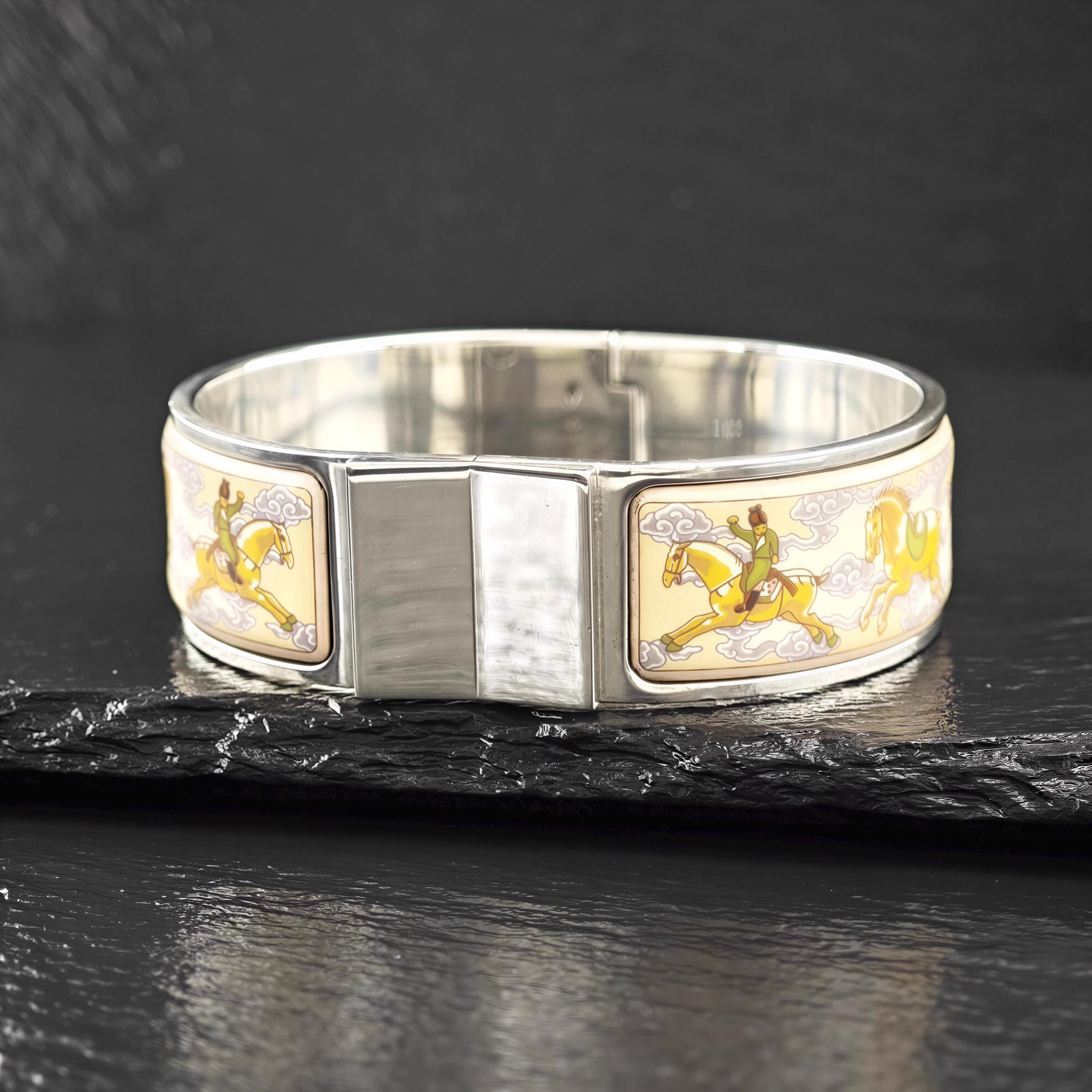 HERMES エルメス バングル 馬術 Hermès horse bangle - Etsy 日本