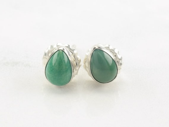 Carolyn Pollack Sterling Silver Green Turquoise D… - image 5