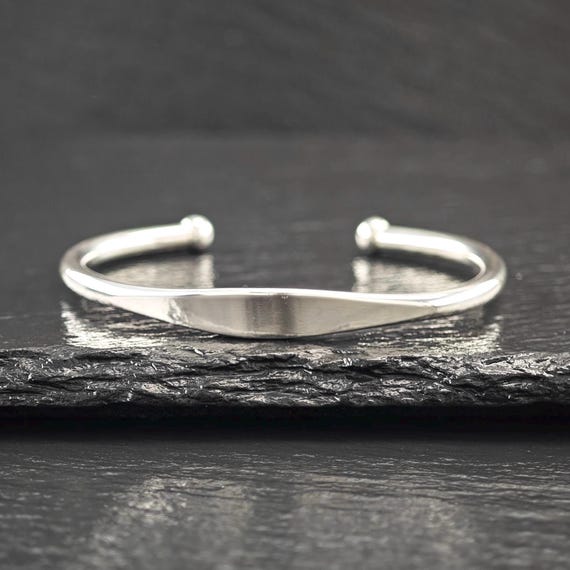 Vintage Denmark Cuff Bracelet Sterling Silver - Etsy