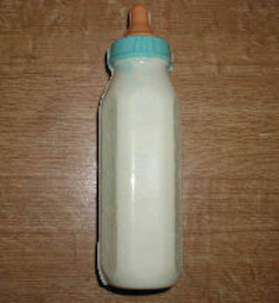 large plastic baby bottle