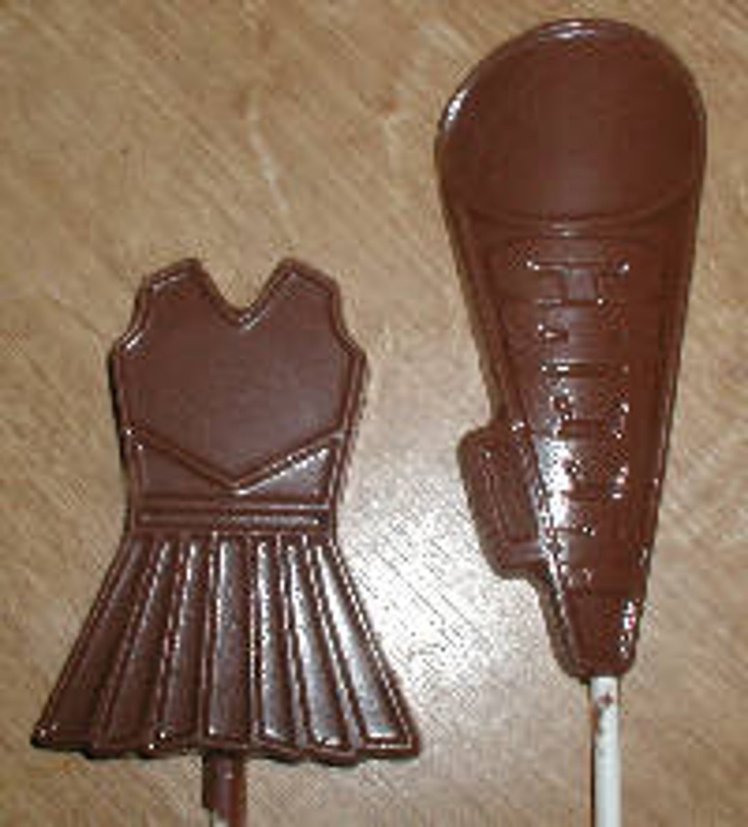 Cheerleading Lolly Chocolate Mold Etsy