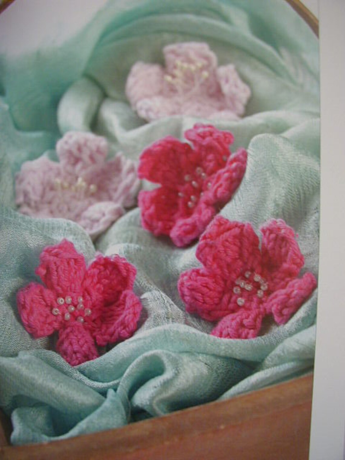 20 Knitted Flowers Knitting Pattern Book Etsy
