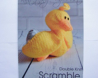 Scramble The Duck Knitting Pattern In DK