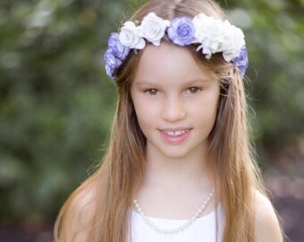 The Christy Flower Halo - Flower Girl Collection -