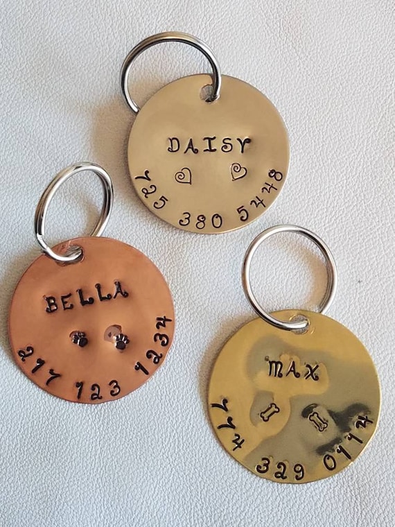 etsy dog tag