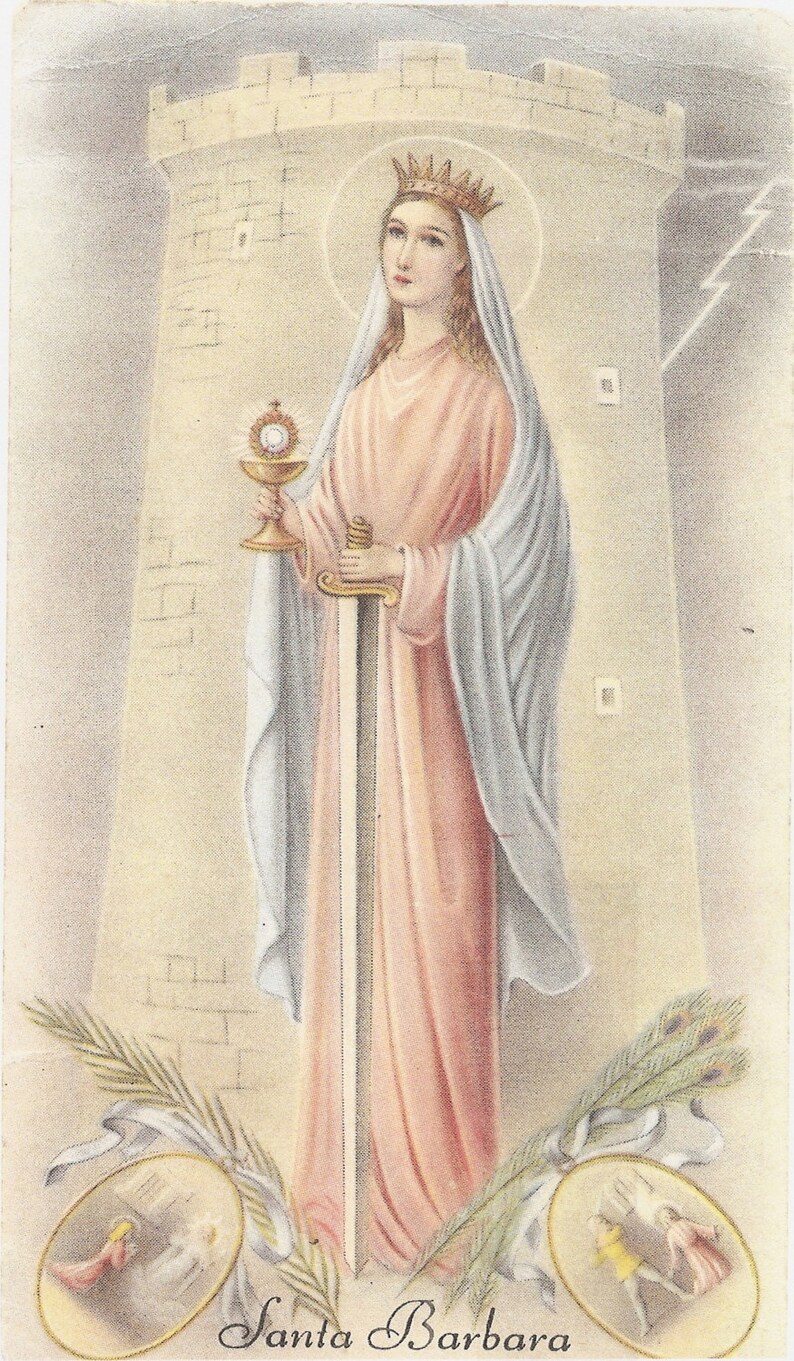 St. Barbara Costume for Girls custom made includes Gown Etsy