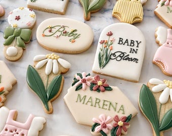 Galletas de azúcar Baby in Bloom