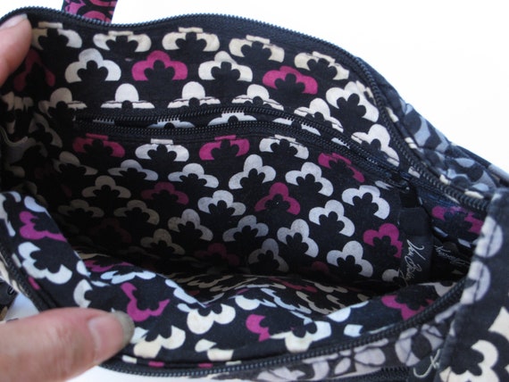 Vintage Vera Bradley Boho Batik Hand Bag Pink Bla… - image 4