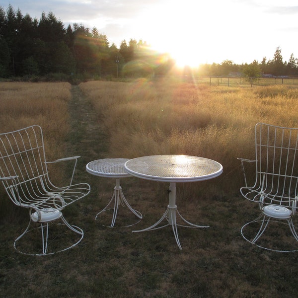 Wrought Iron Patio Furniture - Etsy