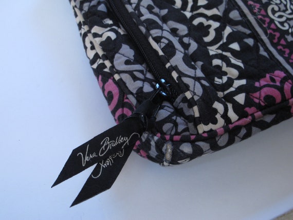 Vintage Vera Bradley Boho Batik Hand Bag Pink Bla… - image 3