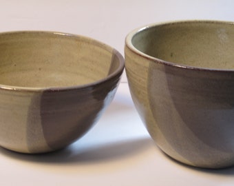 Mid Century Modern Ceramic Bowl Signed Studio Pottery Bowl Earth Tones Boho Ceramic Bowl Art Pottery planter Handmade Vintage pottery