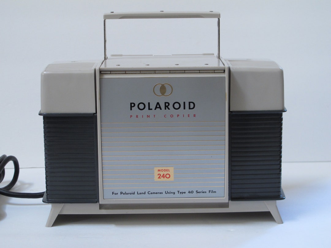 1950s Polaroid Print Copier Model 240 50s Polaroid Land Camera Type 40