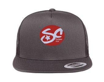 Embroidered Hats for your business, sports team, or any occasion. Mesh Back Snapback, trucker hats