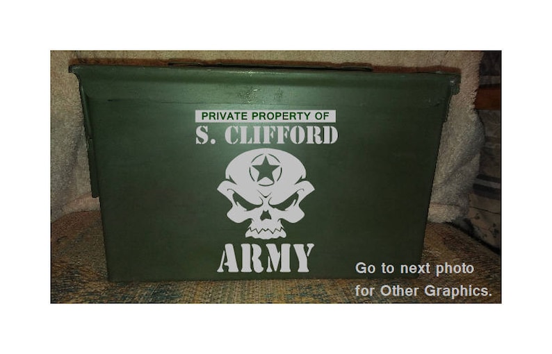 Personalized Engraved Ammo Box Ammo Can Ammo Crate Mens Etsy