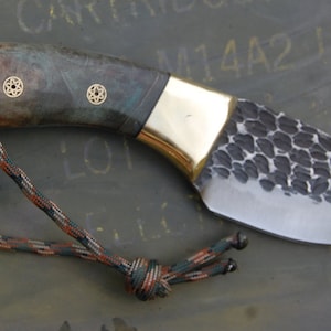 Hammered Maple Burl Skinner