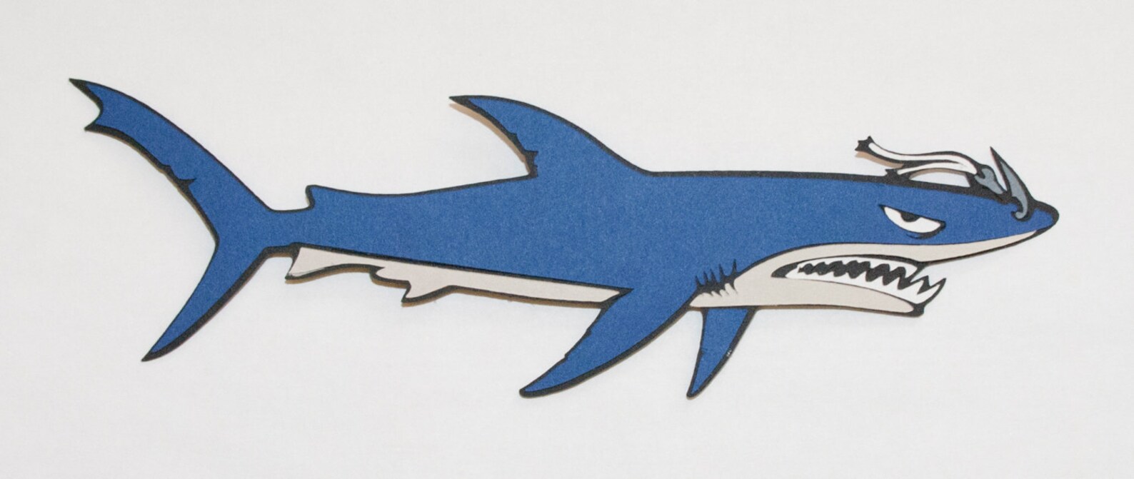 Chum mako shark FishFriendly Shark Die Cut Finding Nemo Etsy