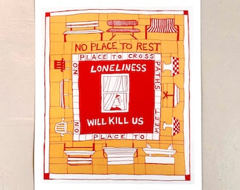 Loneliness Print