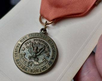 Roller Skating Medal - vintage