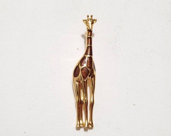 Giraffe Brooch