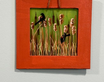 Red-winged Blackbirds