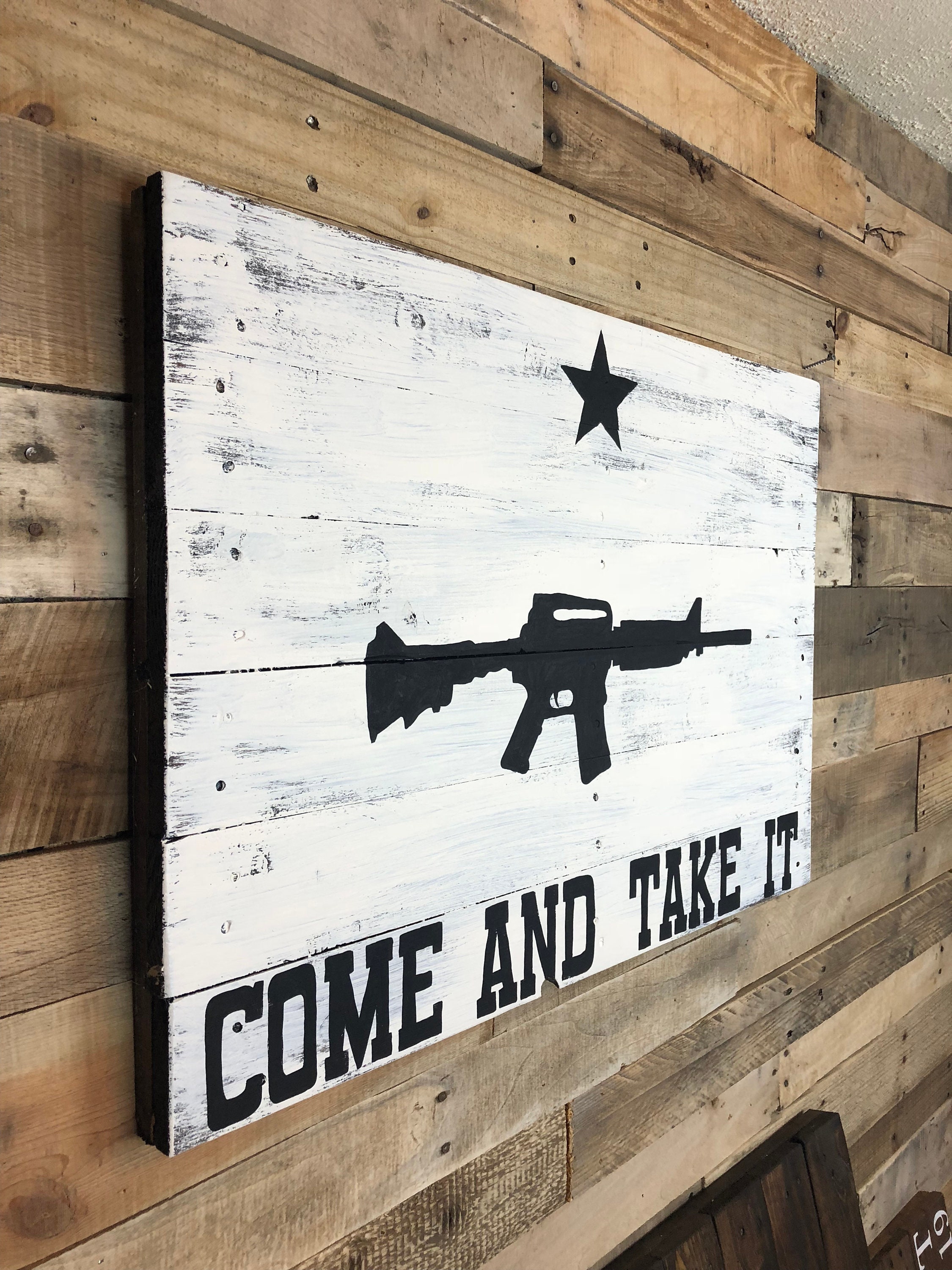 Come And Take It Battle of Gonzales Texas Revolutionary Etsy