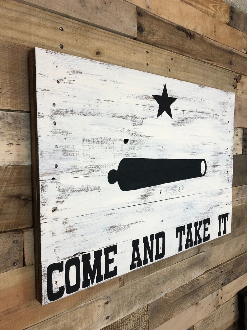 Come And Take It Texas Flag Battle Of Gonzales Texas Etsy Come and take it texas flag battle of gonzales texas etsy
