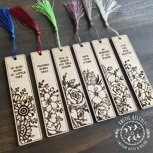 Bookmarks With Tassle, Once Upon a Time, Just One More Chapter, Readers ...